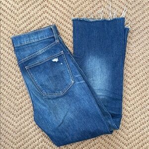 GAP - Ankle Flare Denim Jeans - Blue - 26R